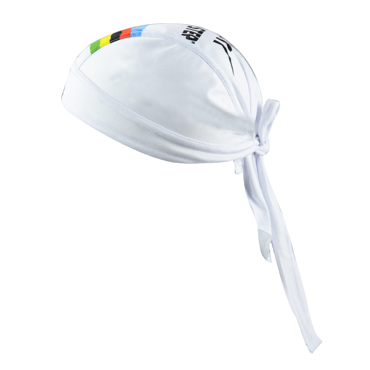 2015 Quick Step Bandana ciclismo blanco